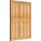Ekena Millwork Framed Board-n-Batten Shutters, Rough Sawn Western Red Cedar, 26 7/8W x 35H, PR RBF06S26X035RWR - alternate 3